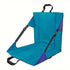Portable Folding Stadium Seat Cushion with Back Support Lightweight Outdoor Chair for Camping Concerts Hiking Beach Bleachers Purple and Blue