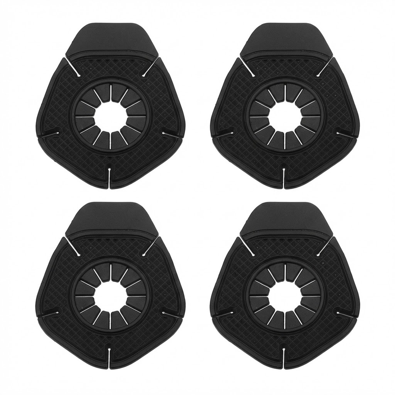 4 PCS Universal Car Wiper Hole Protective Covers Silicone Dust Guard for Windshield Wiper Arms Prevents Leaves Debris and Snow Blockage Black