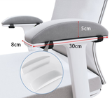 Grey memory foam armrest pads with anti-slip straps.