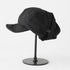 Oversized Slouchy Newsboy Cap - Vintage Japanese Style Baker Boy Hat - Soft Textured Fabric - Black (Adjustable 54-60cm)