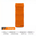 Ultralight TPU Inflatable Camping Mattress 195x70x10cm Portable Press Pump Sleeping Pad Moisture-Proof Outdoor Tent Mat for Hiking Orange