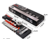 12 Piece 1/4 Inch Drive Ratchet and Metric Socket Wrench Set Professional Mechanics Tool Kit for Automotive Repair and Home DIY Maintenance