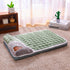 Thickened Pet Sofa Bed XL Size 75x45cm Green Dog Mat with Integrated Pillow Soft Washable Sleeping Pad for Dogs and Cats All Season Comfort