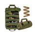 Heavy Duty Tool Roll Up Bag Organiser Multi-Pocket Canvas Carry Pouch for Electrician DIY Mechanic & 4WD Camping Green
