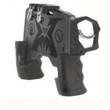 K21 Mobile Game Controller Gamepad L1 R1 Trigger Fire Buttons Ergonomic Grip for PUBG COD Mobile iOS Android Phone Black