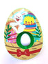Easter Bunny and Chick Egg Decorating Kit Electric DIY Painting Machine with 8 Markers and 3 Toy Eggs Set
