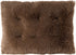 Luxury Long Plush Pet Bed Mat Faux Fur Crate Pad 80x55cm Dark Offee Soft Warm Cushion for Medium to Large Dogs
