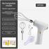 Professional 3-Speed Electric Handheld Egg Whisk and Cream Whipper Set J-9 White Dual-Head Automatic Mixer with Egg Separator
