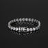 Sliver Bling Heart Tennis Bracelet for Women with Micro-Paved Heart Zirconia - Romantic Couple&