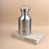2L Large Capacity Outdoor Sports Adventure Water Bottle - Food-Grade 304 Stainless Steel with Portable Handle & 7cm Wide Mouth