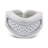 Grey Adjustable Silicone Neck Brace with High-Elastic Memory Foam & V-Shape - Prevent Forward Head Tilt and Posture Correction
