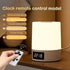 Smart Digital Clock Night Light - Remote Dimmable Bedside Lamp & Sleep Aid for Nursery, Feeding & Bedroom (K2021)
