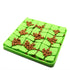 Green Food-Grade Silicone Pet Lick Mat for Perfect Distraction - 3D Textured Slow Feeder & Dental-Cleanner with Powerful Suction