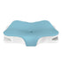 Blue Breathable Butterfly Contoured Memory Foam Pillow - Dual-Height Orthopedic Neck Pillow with 5-Zone Cervical Support