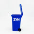 Blue Mini Zyn Bin Desk Simulation Trash Can - Novelty Desktop Decor & Storage Box