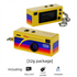 G6 Yellow Ultra-Mini Thumb Camera with 32GB Card, Card Reader & Adapter - HD Instant Pocket-Sized Action Cam for Students & Kids