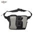 Grey Professional Park Golf Waist Bag - Multi-Functional Accessory Organizer for Dual Ball Storage & Water Bottle Holder