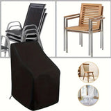 Outdoor Patio Chair Protector - UV Resistant & Waterproof & Dustproof Garden Furniture Cover for Beach and Courtyard Chairs