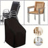 Outdoor Patio Chair Protector - UV Resistant & Waterproof & Dustproof Garden Furniture Cover for Beach and Courtyard Chairs