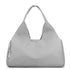 Grey Large Capacity Travel Duffel Bag - Lightweight Sports Gym Bag with Dry Wet Separation for Weekend Getaways and Business Trips