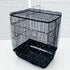 M Black Star【Height 20, Circumference 170】 Large Bird Cage Seed Catcher Net Cover - Adjustable Mesh Guard Splash-Proof Dust Cover for Indoor Outdoor Cages