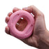 Pink 20/30LB 2-Pack Silicone Hand Grip Strengthener Rings - Dual-Resistance Finger Exerciser and Forearm Trainer for Muscle Recovery and Carpal Tunnel Prevention