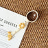 Croissant Scoop Creative Hand-Painted Ceramic Spoon - Cute Cartoon Bakery Series Long Handle Soup Spoon - High-Quality Underglaze Tableware for Desserts and Coffee