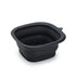 Black Collapsible Silicone Face Ice Basin | Portable Cold Therapy and Beauty Tool | Multi-Use Facial Spa