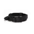 L Black Heavy Duty Tactical Dog Collar | Military Grade Nylon with Zinc Alloy Quick-Release Buckle | Padded Training Collar for Medium to Large Breeds