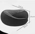 Black Ergonomic Memory Foam Travel Neck Pillow - U-Shaped Support for Naps & Journeys