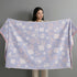 Light Purple Balloon Deluxe Extra Large Pure Cotton Beach & Bath Towel | Highly Absorbent, Thick 70 x 140 cm | Fun Cartoon Design