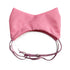 Pink Professional 2-Piece Adjustable Waterproof Pet Shower Cap | Ear Protection for Cats and Dogs | Bathing and Swimming Accessory