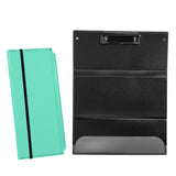 Light Blue Professional Trifold Nursing Clipboard | Foldable A4 Medical Folder for Clinicals | Portable Nursing Student Storage Clipboard