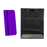 Purple Professional Trifold Nursing Clipboard | Foldable A4 Medical Folder for Clinicals | Portable Nursing Student Storage Clipboard