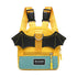 Yellow-green Adorable Bat-Wing Pet Backpack for Dogs | Self-Wearing Snack Pouch | Adjustable Harness Bag with Leash Attachment