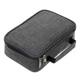 Grey  Multi-functional Oxford Cloth Storage for Students, Large Capacity 72-Slot Pencil Case -Artists & Stationery (23x7x16 cm, 228g)