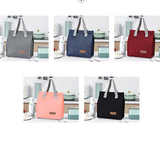 Premium 5-Piece Insulated Lunch Bag Set | Thermal Bento Tote with Aluminum Foil Lining | Portable Cooler Bag for Students and Office