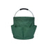 Green 17L Collapsible Handheld Storage Bucket | Multi-Pocket Portable Camping & Picnic Basket | Durable Waterproof Organizer for Beach, Bath and Shopping