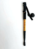 Gold 2-Pack Lightweight Trekking Poles | 4-Section Adjustable 52-110cm Walking Sticks | Anti-Shock High-Strength Aluminum Alloy Hiking Poles