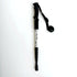 Silver 2-Pack Lightweight Trekking Poles | 4-Section Adjustable 52-110cm Walking Sticks | Anti-Shock High-Strength Aluminum Alloy Hiking Poles