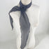 2 Pcs Black Clover Pattern Rose Flower Thin Scarf – Elegant and Versatile Neck Wrap for Women