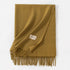 Dark Yellow Autumn & Winter Korean-Style Women&