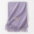 Purple Autumn & Winter Korean-Style Women&