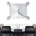 10 Pcs White Heavy-Duty Suction Cup Mount for Starlink Mini - All-Weather Car, RV & Boat Bracket