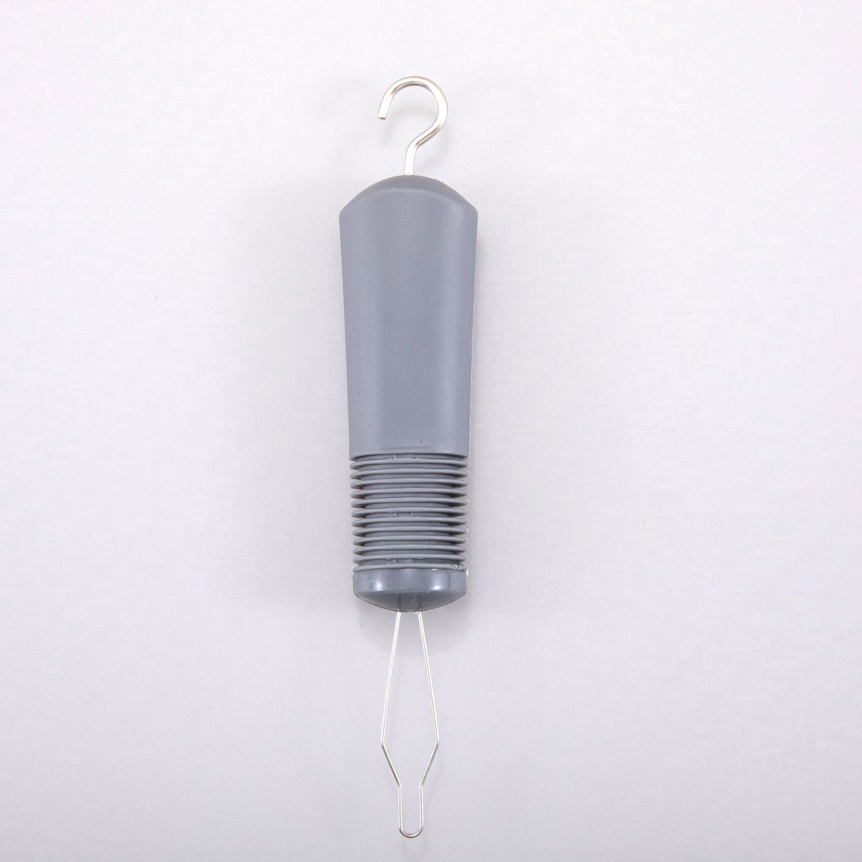 Grey Dressing Aid Tool – Button & Zipper Assistant for Elderly and People with Limited Mobility