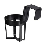 Black Car Cup Holder – Universal Vehicle Drink Organizer, Portable Beverage Rack (Set of 4)