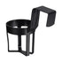 Black Car Cup Holder – Universal Vehicle Drink Organizer, Portable Beverage Rack (Set of 4)