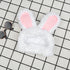 2 Pcs White Adorable Bunny Ears Cat Hat – Soft Plush Pet Costume Headband for Cats