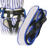 Size S Blue Rehabilitation Support Waist Belt – Gait Assistance & Transfer Aid for Elderly, Post-Stroke, and Mobility-Impaired Users