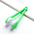 10 Pcs Green Portable Eyeglass Cleaning Clip - Dual-Sided Microfiber Tongs for Safe, Streak-Free Lens Care